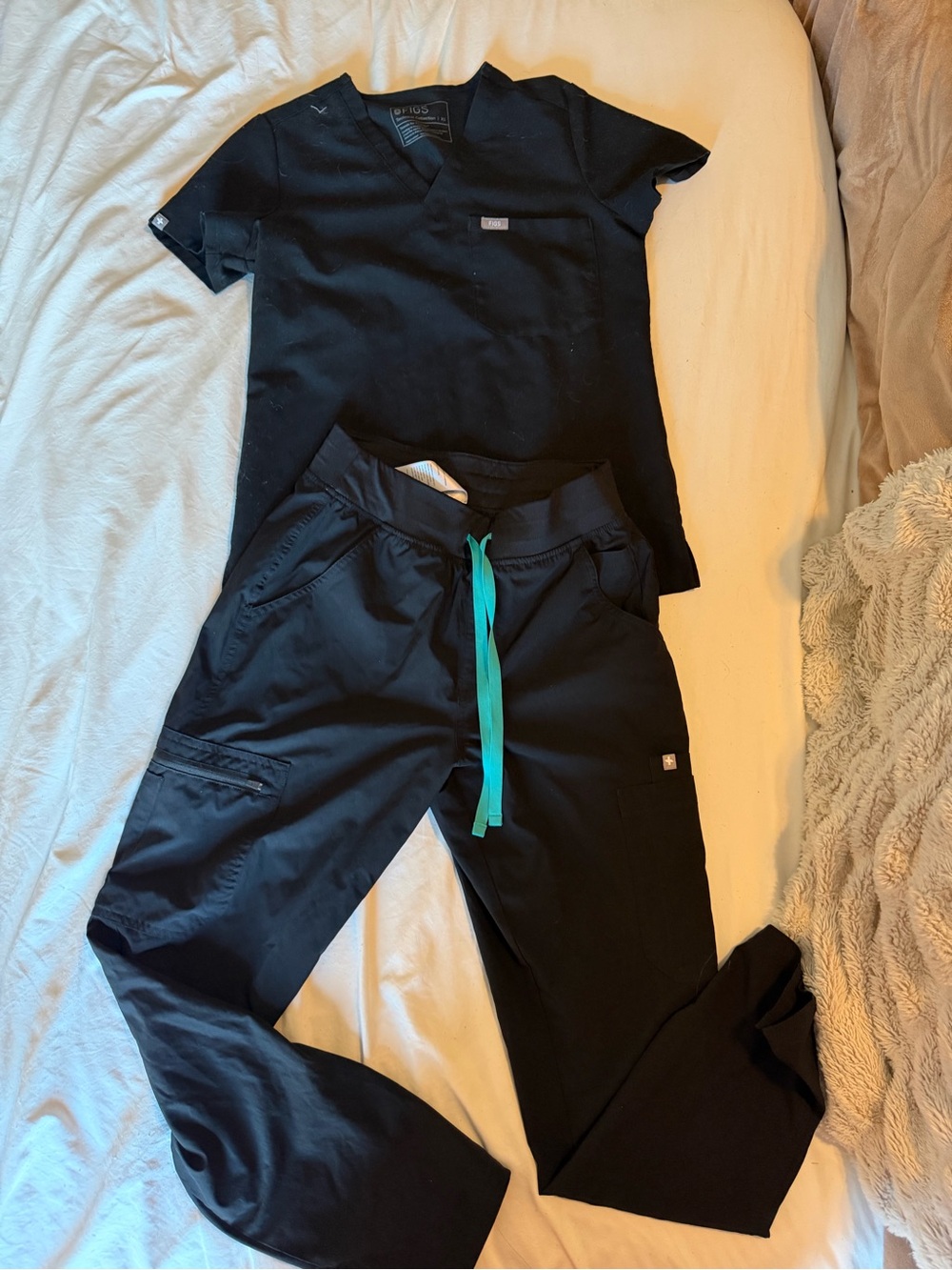 FIGS Black Scrubs